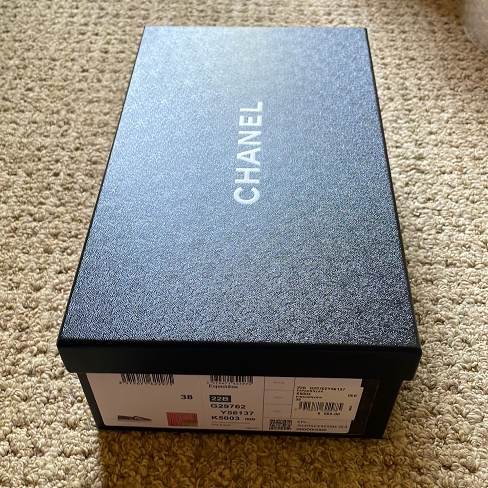 Chanel shoebox